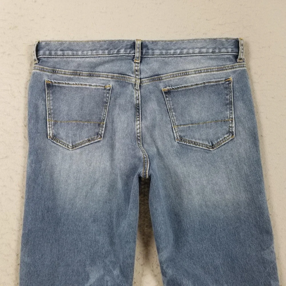 Banana Republic Premium Performance Jeans Mens 36x30 Blue Wash Stretch Denim